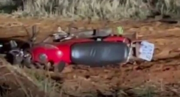 Padrasto foge de casa com enteada de 6 anos e morre após acidente de moto em Jataí